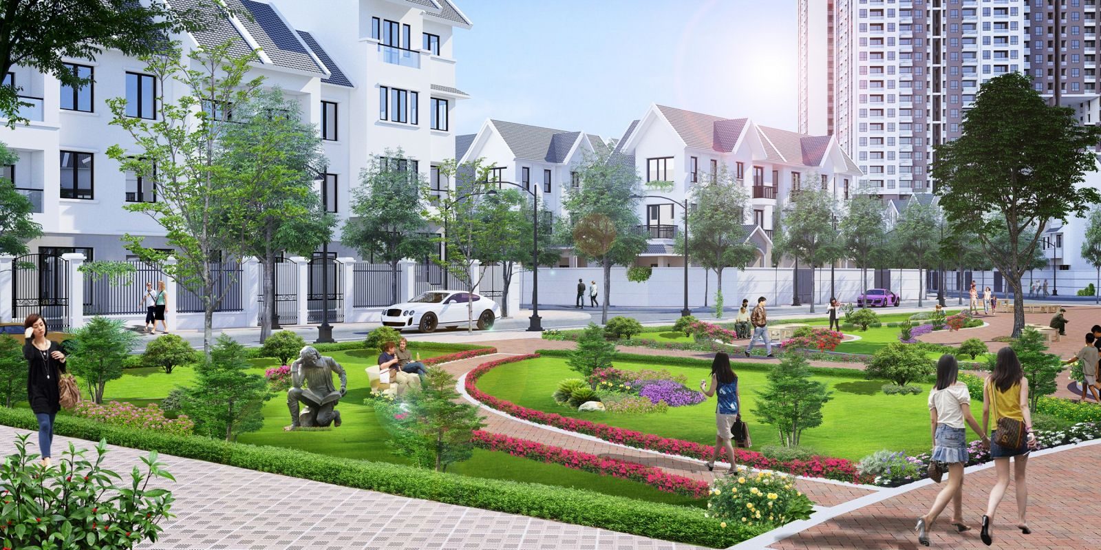 Geleximco Lê Trọng Tấn khu D - Bứt phá khi kết nối KĐT La Phù 4 Tien Ich Khu D Geleximco Le Trong Tan