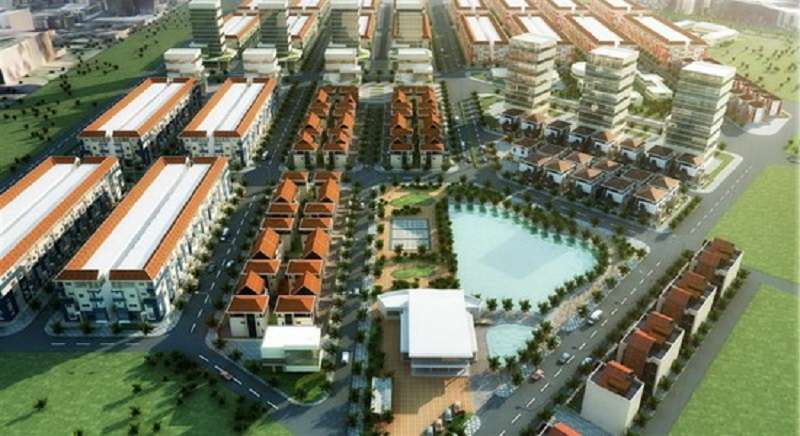Thiết kế - Mặt bằng Khu đô thị Văn Khê 1