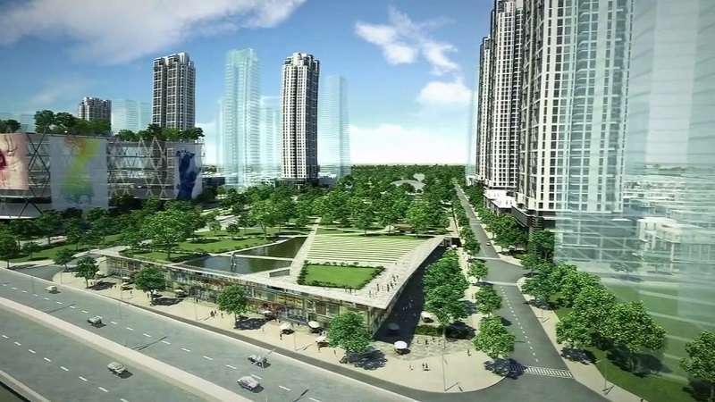 Vị trí - Quy hoạch khu đô thị The Manor Central Park 2