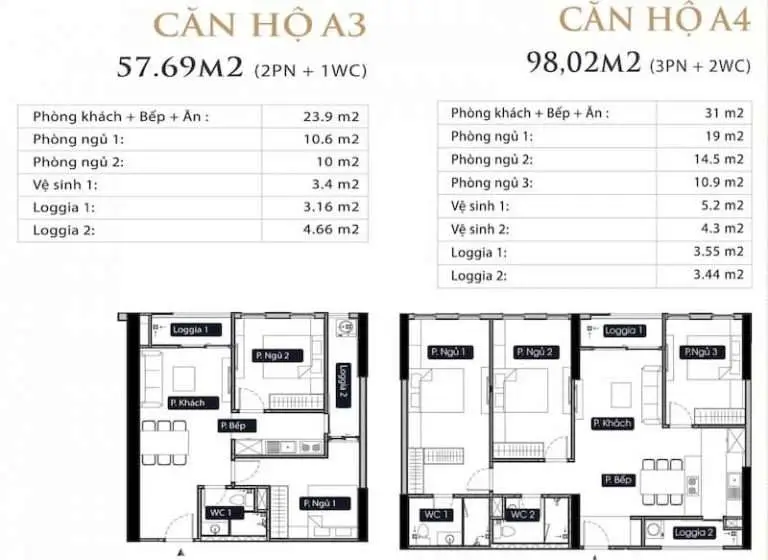 mat bang can ho A3 A4 anland lake view