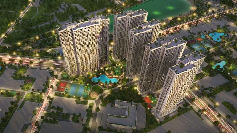 Mặt bằng và quy hoạch xây dựng tổng thể của dự án căn hộ chung cư Imperia Smart City Tây Mỗ