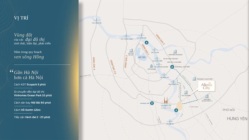 Vị trí dự án Alluvia City