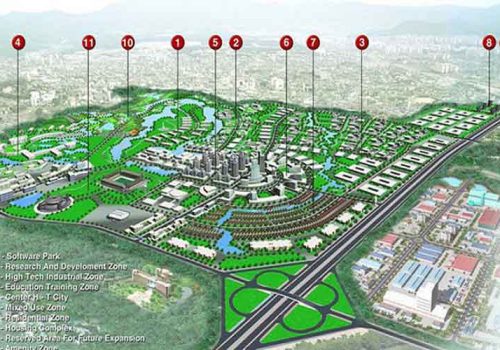 Bản đồ quy hoạch khu đô thị vệ tinh Hòa Lạc mới nhất